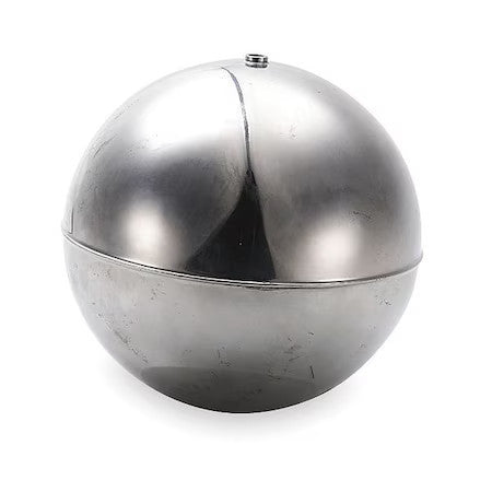 Naugatuck Gr10s4141b Float Ball,Ss,Round Shape,10" Dia.,10" L