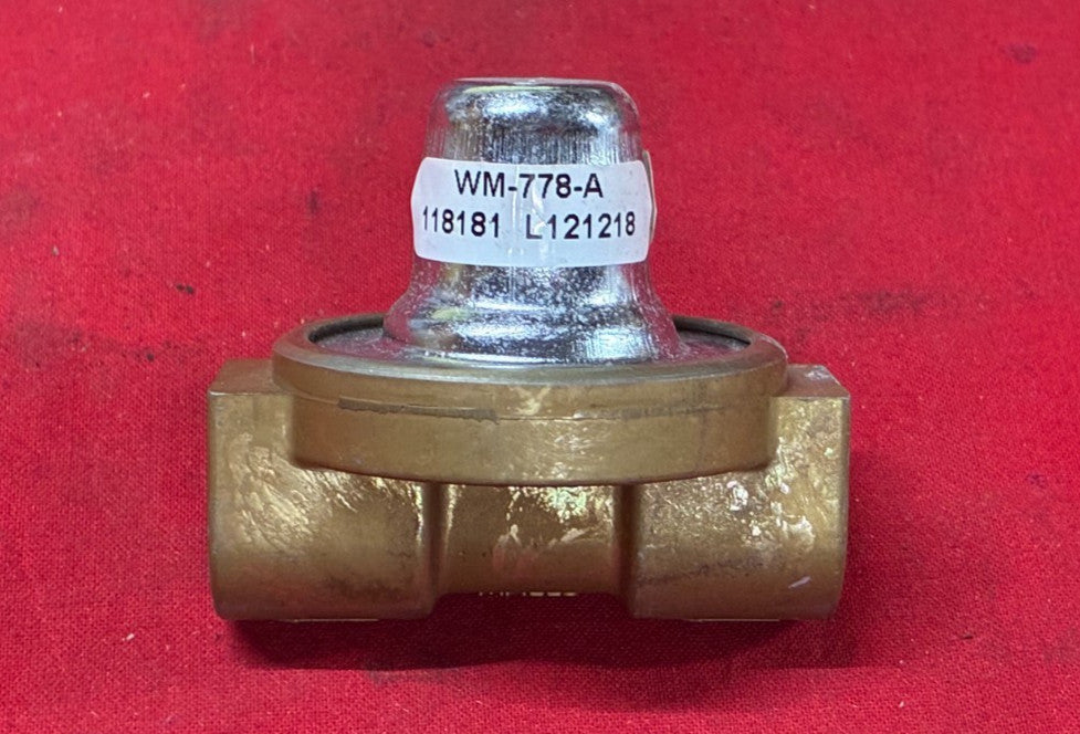 WILLIAMS AIR CONTROLS WM-778-A PROTECTOR VALVE 1/4"NPT