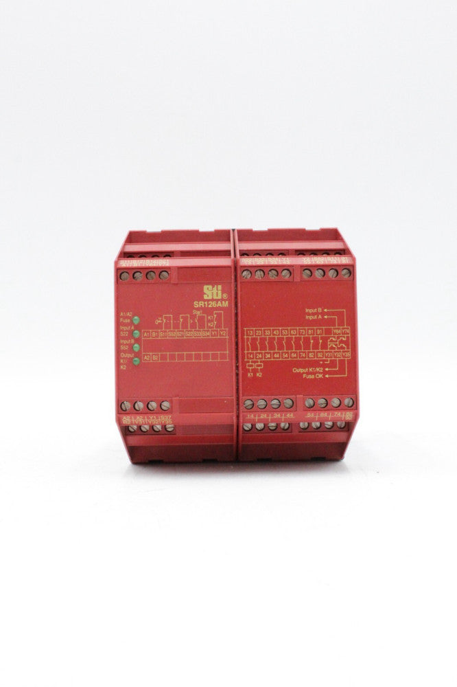 Sti Scientific Technologies SR126AM01 Dual Channel Safety Monitoring Relay