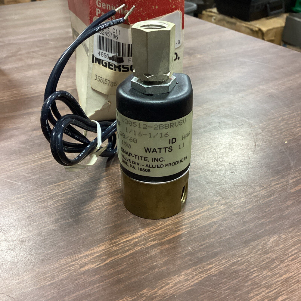 INGERSOLL RAND 35245786 Solenoid Valve, C11, V30512-2BBRVSV