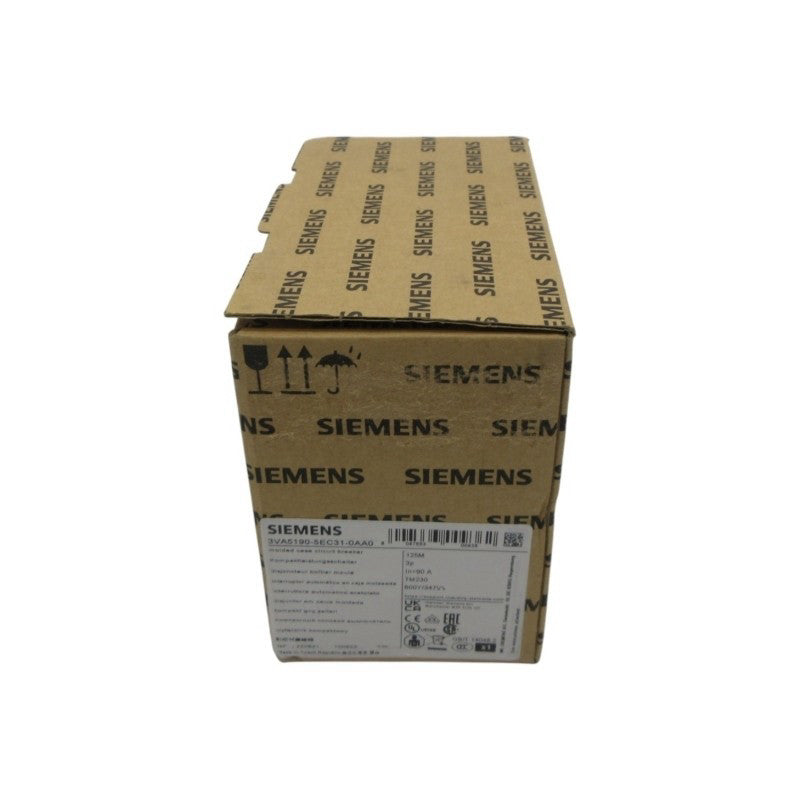SIEMENS 3VA5190-5EC31-0AA0 347V 90A NSMP