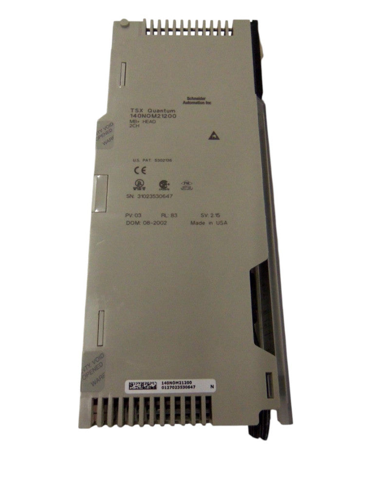 SCHNEIDER AUTOMATION INC. 140NOM21200 NSNP