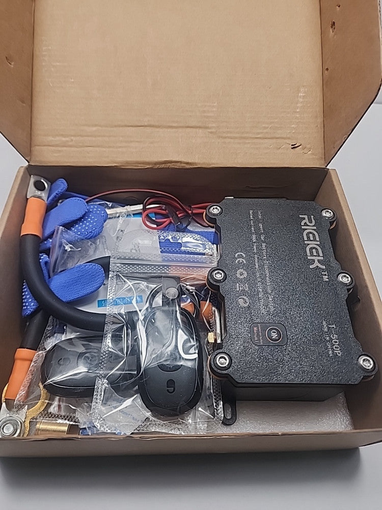Car Battery Disconnect Switch with Mobile Control, Automatic Connection, 500A...