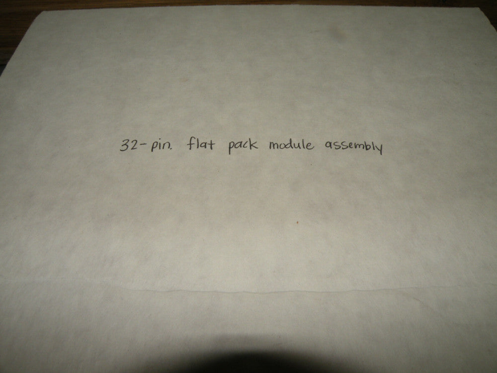 Textool 32 Pin Module Assembly & Metal Mount Plate