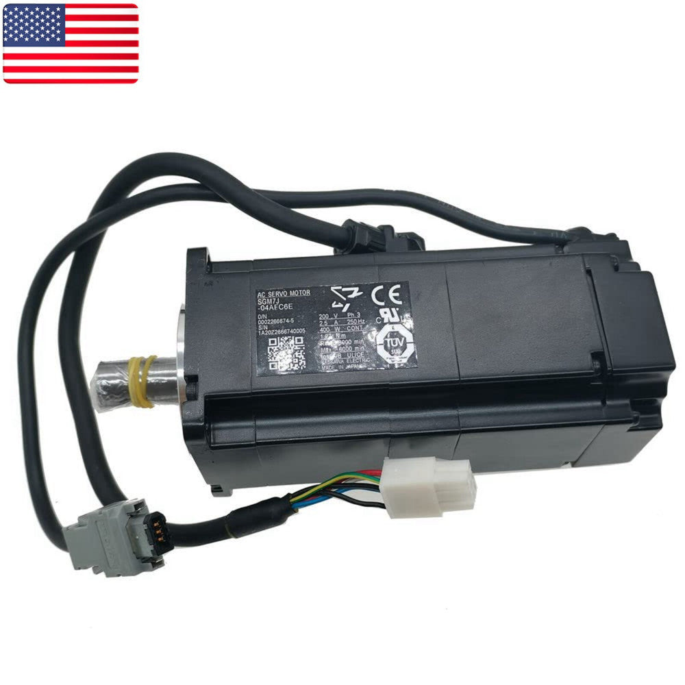 One Brand New YASKAWA SGM7J-04AFC6E Servo Motor NEW - US Stock