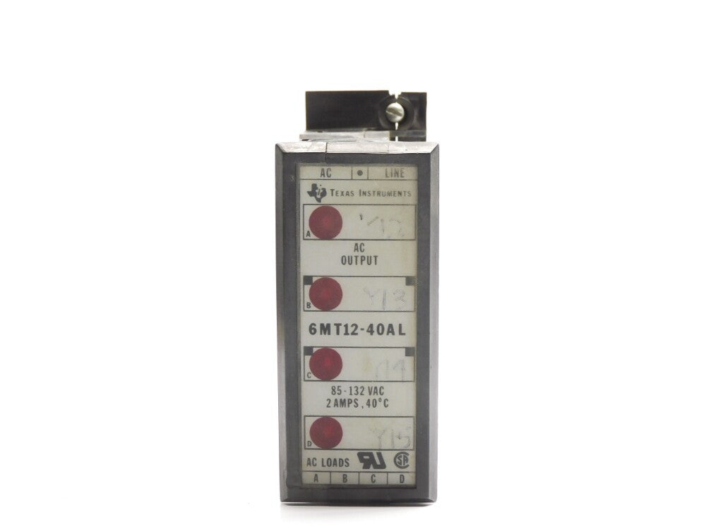 TEXAS INSTRUMENTS 6MT12-40AL 85-132VAC 2A UNMP