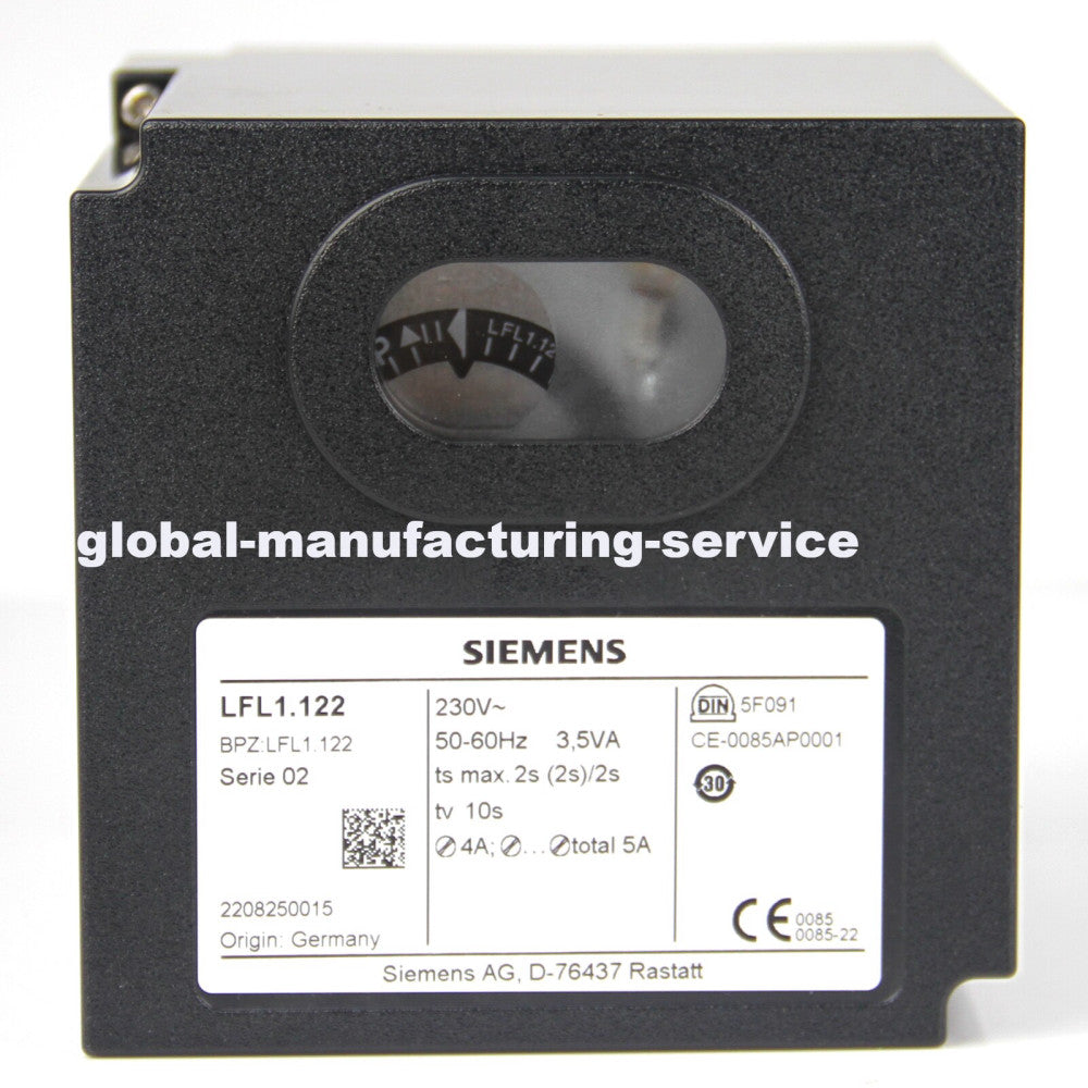 NEW Siemens LFL1.122 Burner Controller