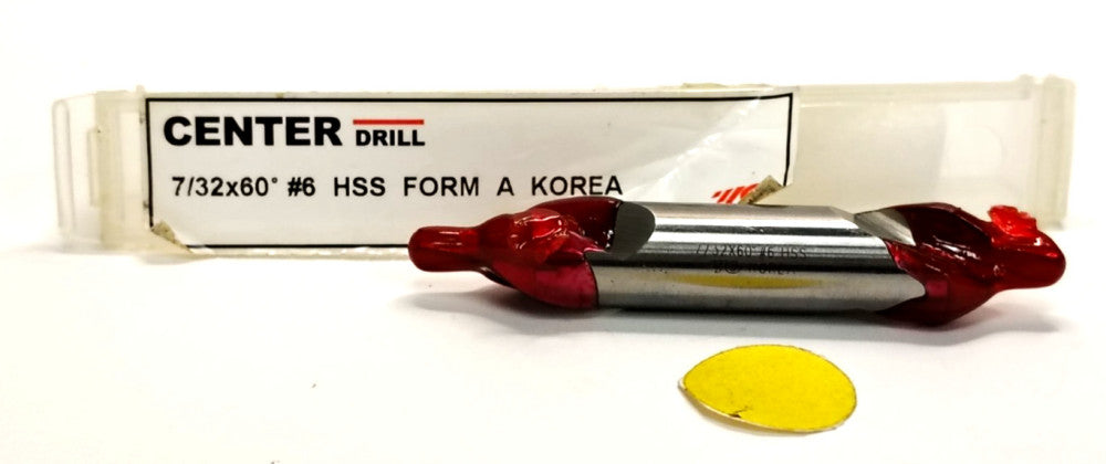 YG-1 7/32" X 60° 2 FLUTE DOUBLE ENDED SPOTTING DRILL BIT 3" OAL HSS