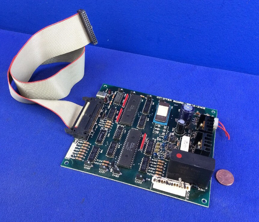 FUJI F84-2146 COUNTER BOARD W/ F84-2147 DISPLAY BOARD