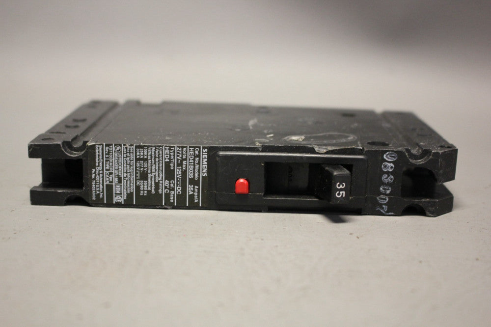 UNUSED SIEMENS CIRCUIT BREAKER HED41B035 35AMP