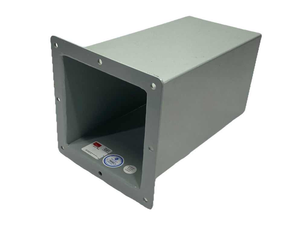 Hoffman F66WX nVent Cutoff Fitting Feed-Through Enclosure 6" x 6" Gray Steel