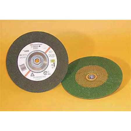 3M 55960 Depressed Center Grinding Wheel, Type 27, 4 1/2 In Dia, 0.25 In Thick,