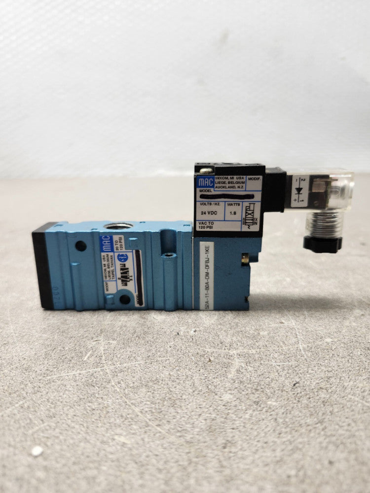 NEW IN BAG MAC Solenoid Valve 2A11-B0A-DM-DDAJ-1KJ0 W/MAC 51A-AC2-DFBJ-1KD