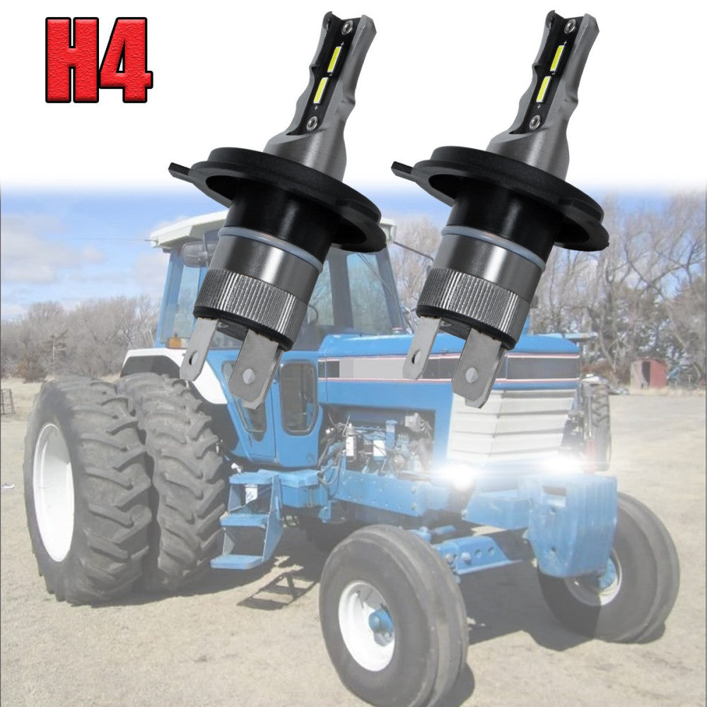 2 LED light bulbs Kit For Ford Tractor TW5 TW15 TW25 TW35 2310 2610 headlights