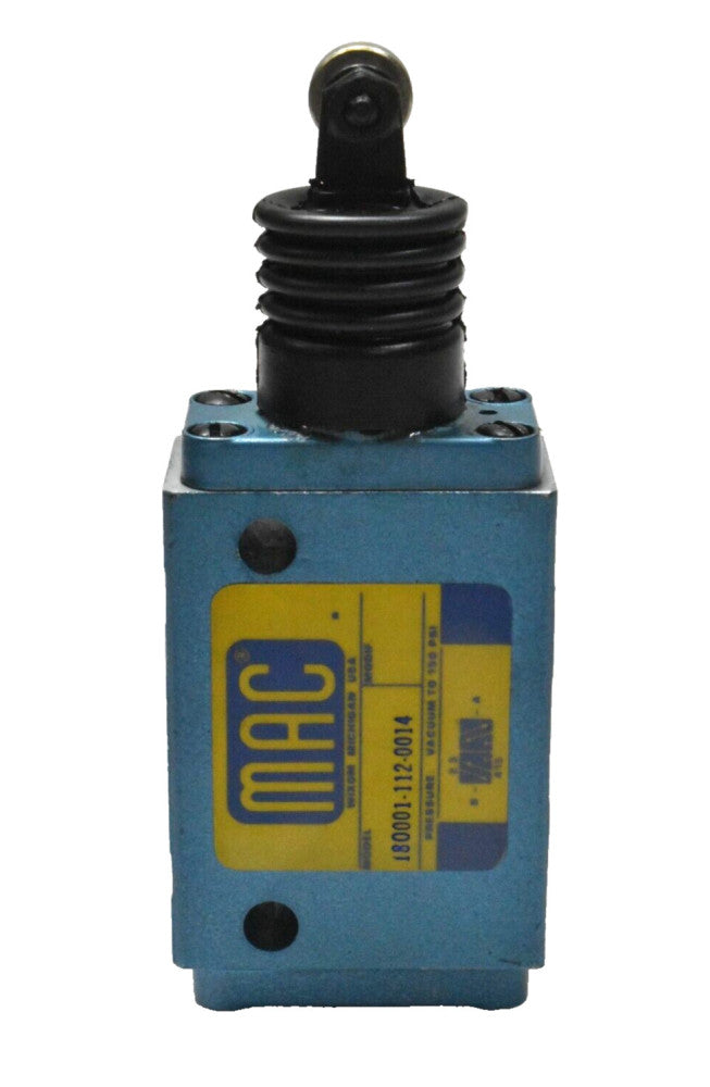 MAC Valves 180001-112-0014 Solenoid Valve with Roller Lever 150 PSI