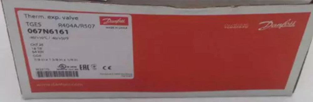 One Brand New Danfoss 067N6161 Thermal expansion valve