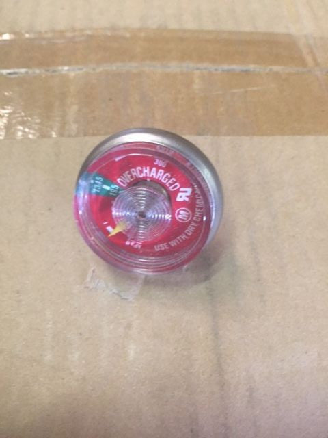 Mija Fire Protection Gauge 1-00138 195 PSI, 1.4" gauge size, 1/8-27 NPT connect.