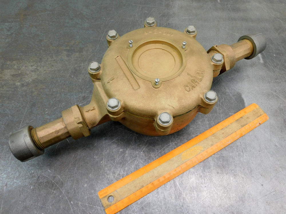Carlon Flow Gauge 100A 100-2-R Flow Meter 100 OPM 1" npt