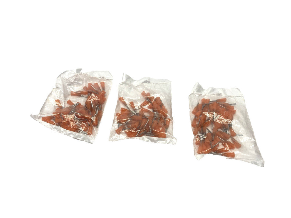 M915 Disposable LL TW Probe Needles, Orange, 15 Gauge x 1/2" Length LOT OF 150