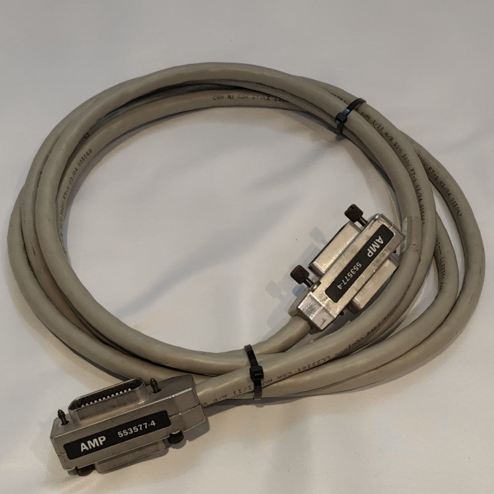 AMP 553577-4 WITH AW 2464I/II A/B Cable for Test and Measurement Equipment 10 ft