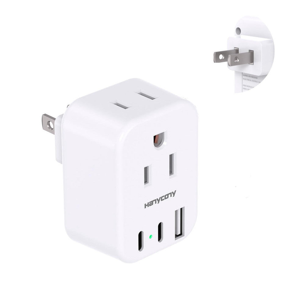 US to Japan Plug Adapter, Japan Power Travel Adpter with 2 Outlets 3 USB Port...