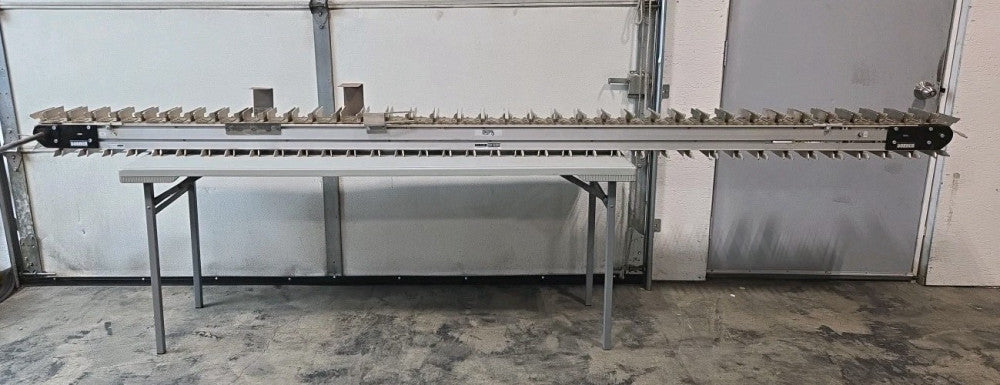 Dorner 3200 Heavy Duty Belt Conveyor 11ft Length x 3-3/4" Width Belt No Legs