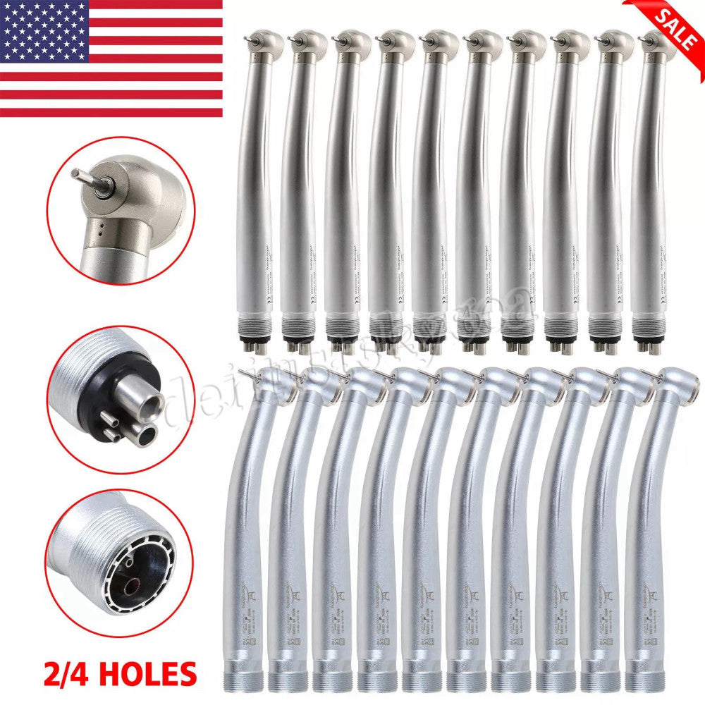 1-10* NEW Dental High Speed Handpiece Turbine 2/4 Holes Fit NSK Pana Max