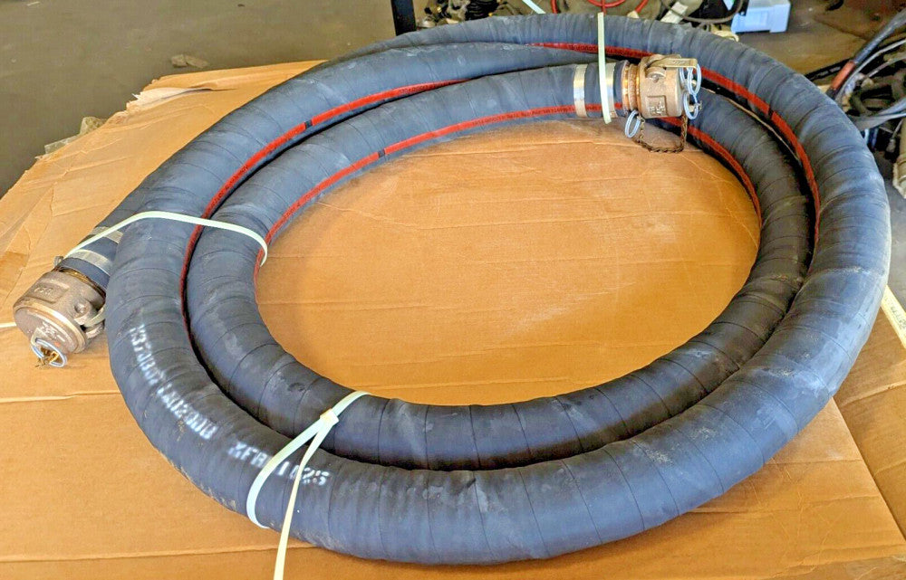 2 ½” x 20 ft. 4 Ply Camlock Petroleum Transfer Hose Novaflex Type B With Brass C