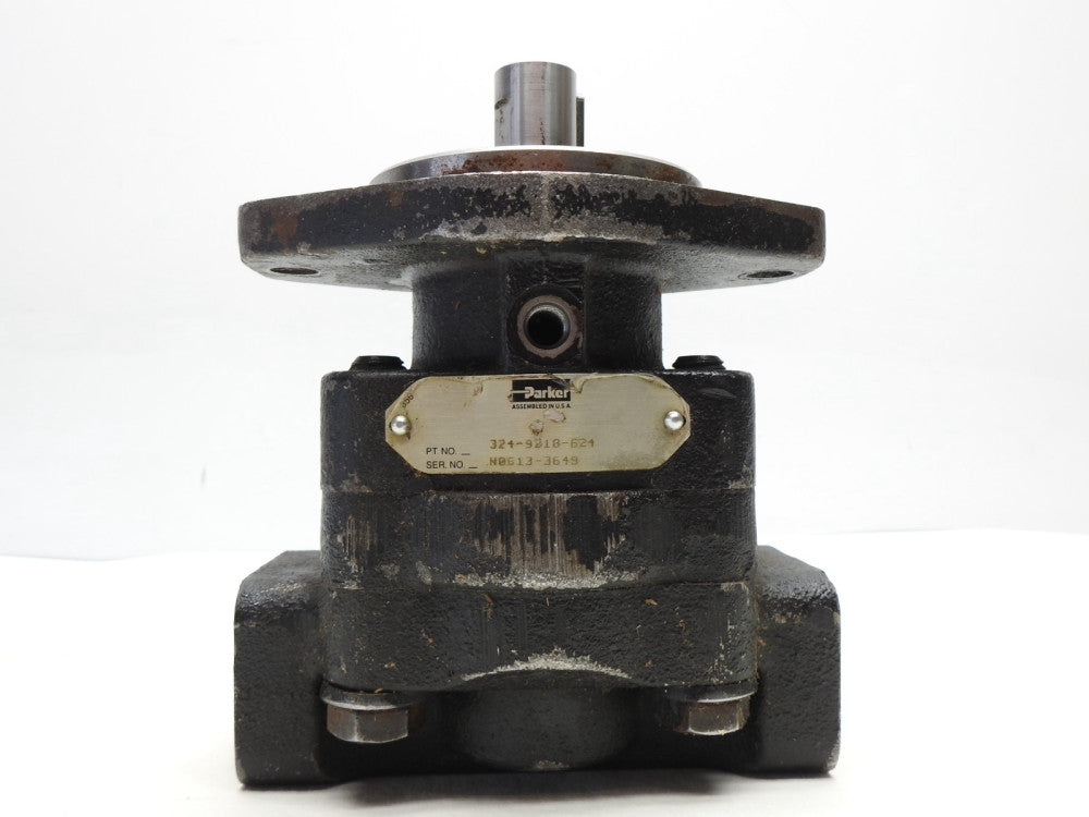 Parker 3249218624 Intertech Gear Motor 324-9218-624 (2 Bolt, Keyed Shaft) OEM