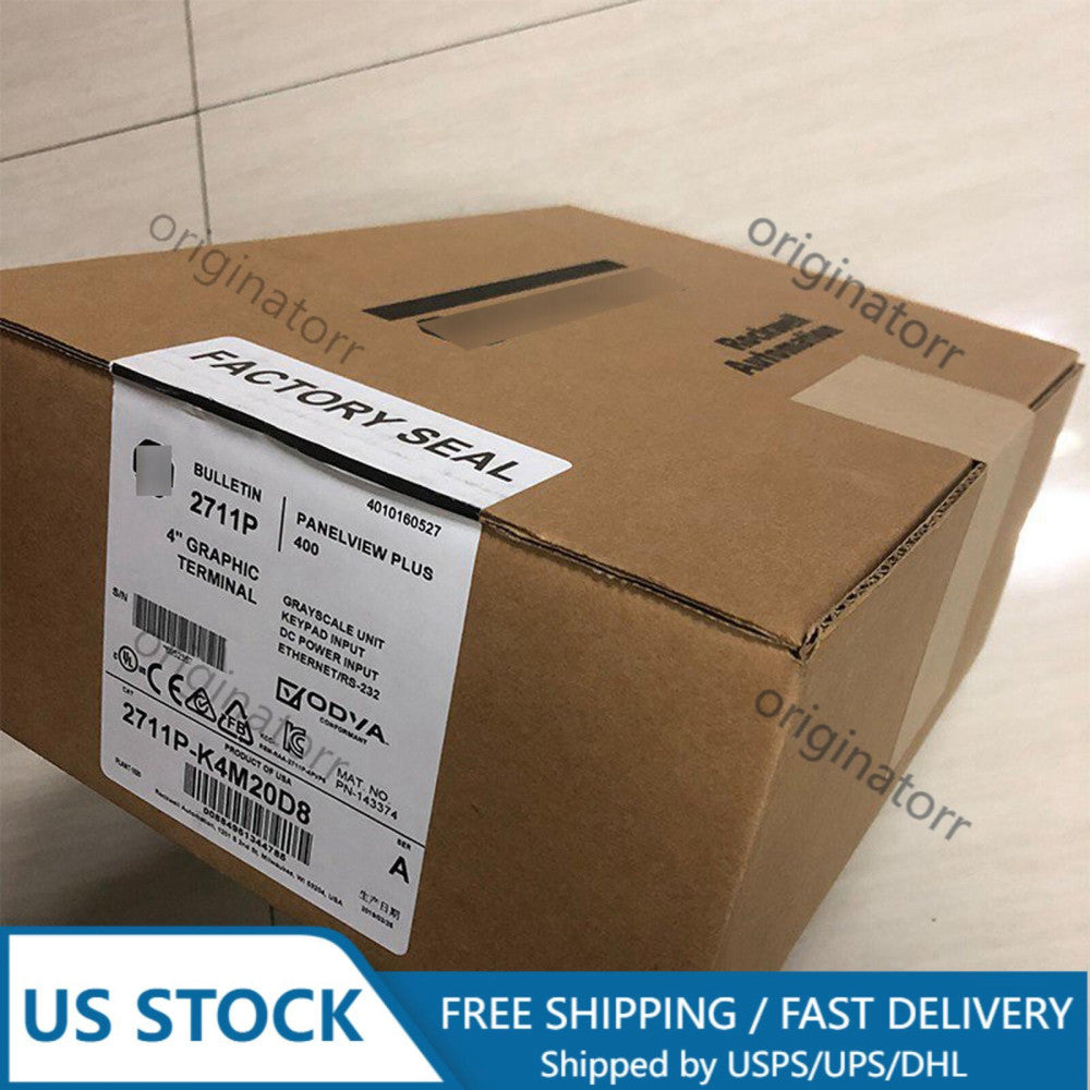 Brand New AB 2711P-K4M20D8 Panelview Plus 400, 4" Graphic Terminal US Free Tax