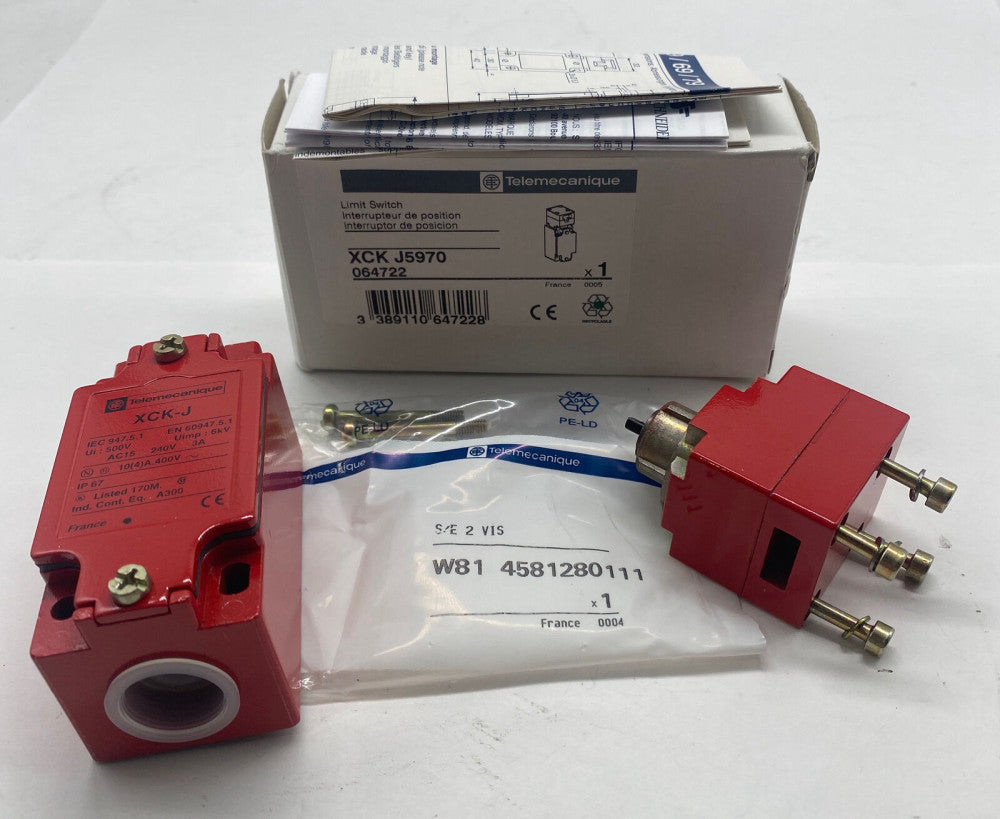 Telemecanique XCK J5970 Safety Interlock Switch, 240V 3Amp