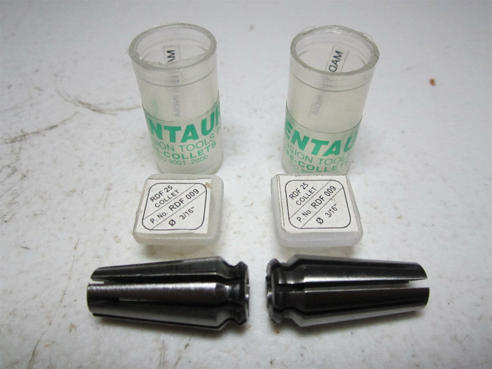Centaur (RDF 009) 11/64 to 3/16 Inch Collet Capacity Series 25 AF Collet - Qty 2
