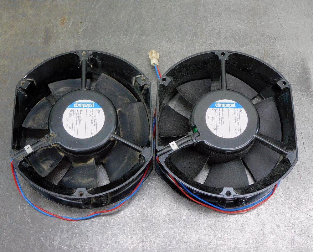 Ebm Papst 6424 Cooling Axial Fan 24V DC 3400 RPM 18W Lot of Two (2)