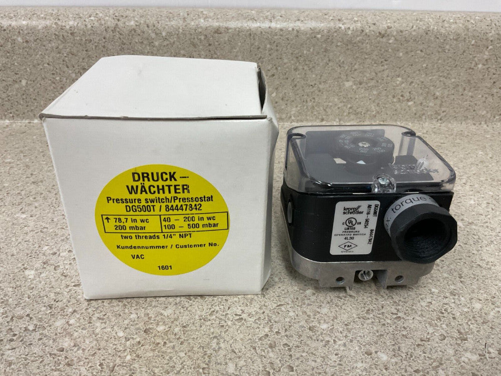 Krom Schroder DG500T 1/4"NPT NEW
