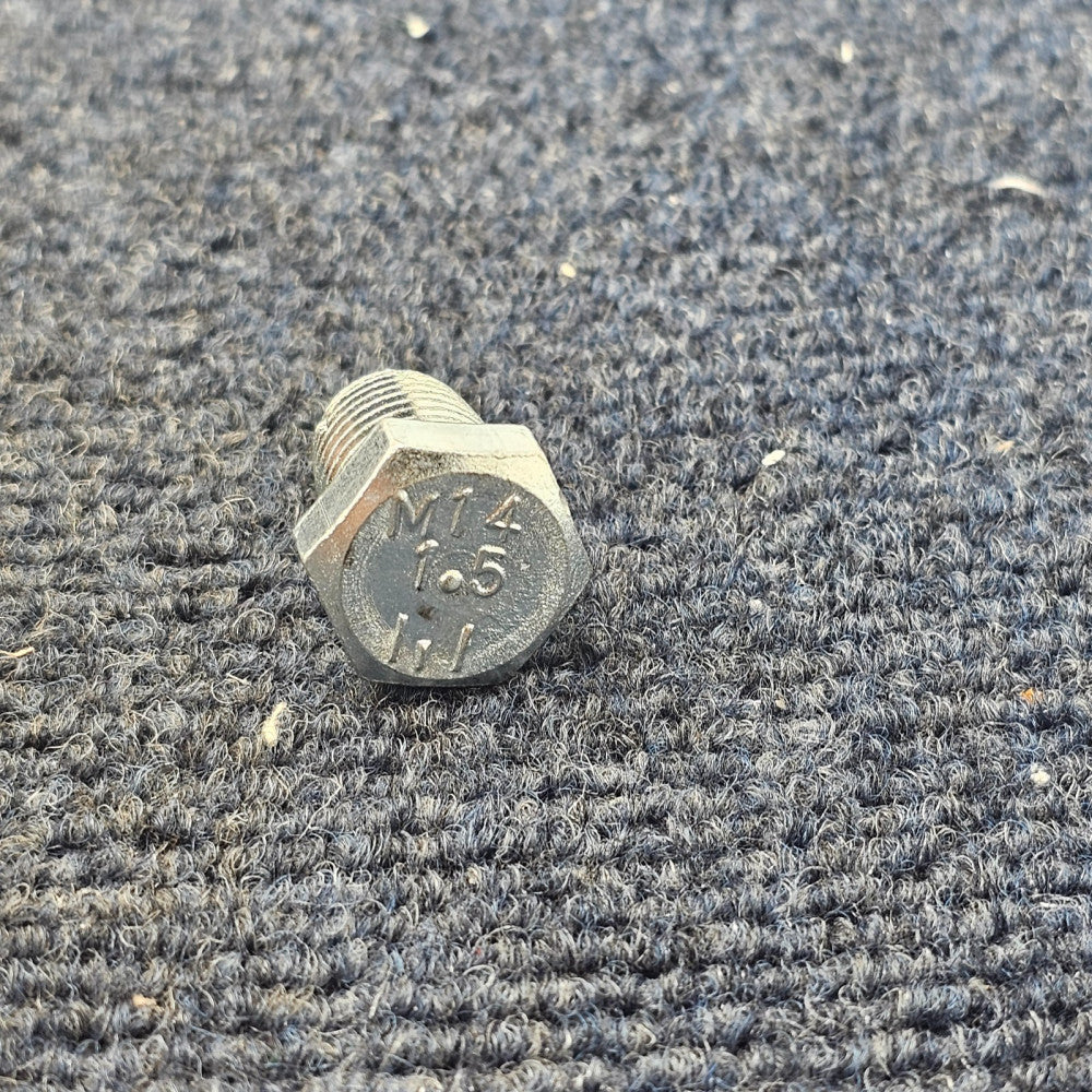 (100 PIECES) 16604 Hex Head Cap Screws 1/4 x 1 USS Grade 8 M14