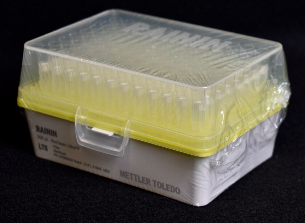 96 Count Rainin Mettler Toledo Pipette Tips 300µL 30389254 FACTORY SEALED