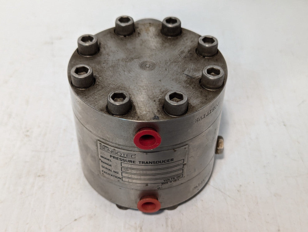 SENSOTEC, Pressure Transducer, Model# Z, Serial# 24060