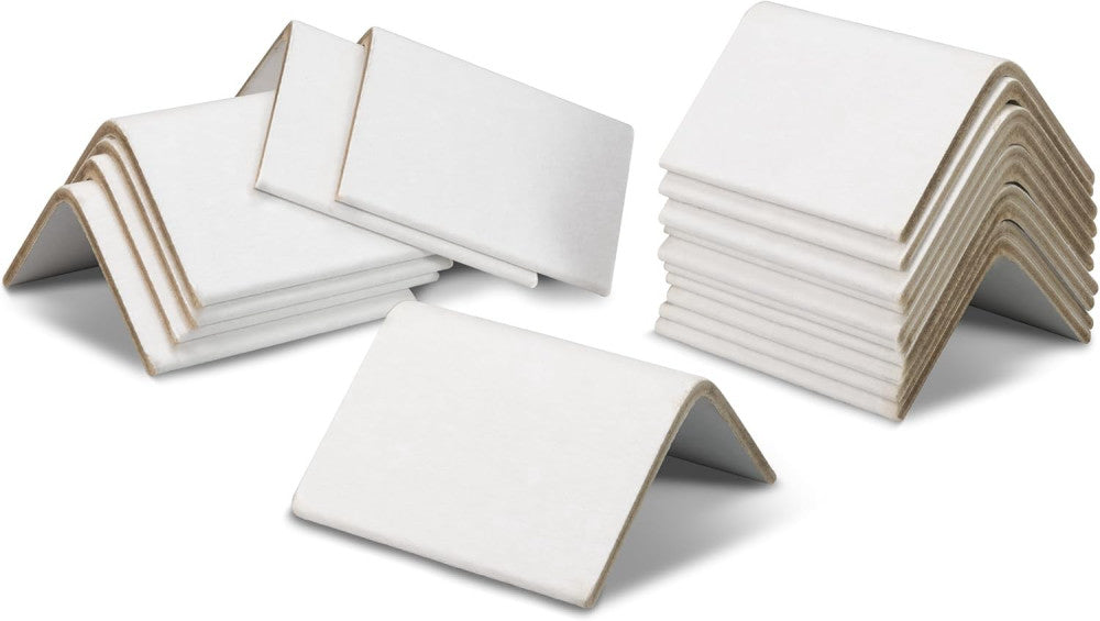 IDL Packaging Cardboard Edge Protectors 2" x 2x2x3 Standard Duty-0.120, White
