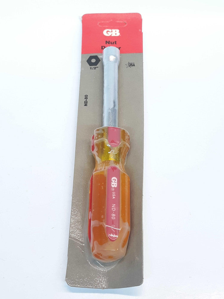 GB Electrical ND-80 Hollow Shaft Nut Driver 1/2"