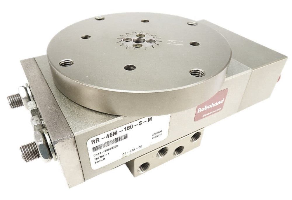 Destaco RR-46M-180-S-M RR46M180SM Robohand Pneumatic Rotary Actuator NEW NO BOX