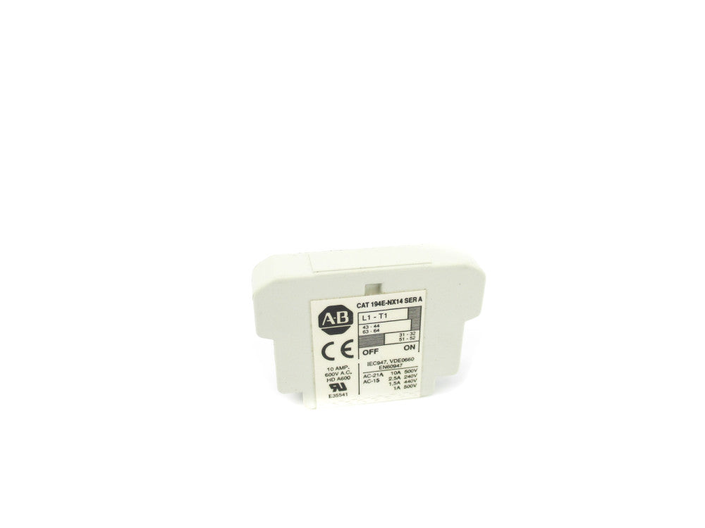ALLEN BRADLEY 194E-NX14 SER. A NSNP