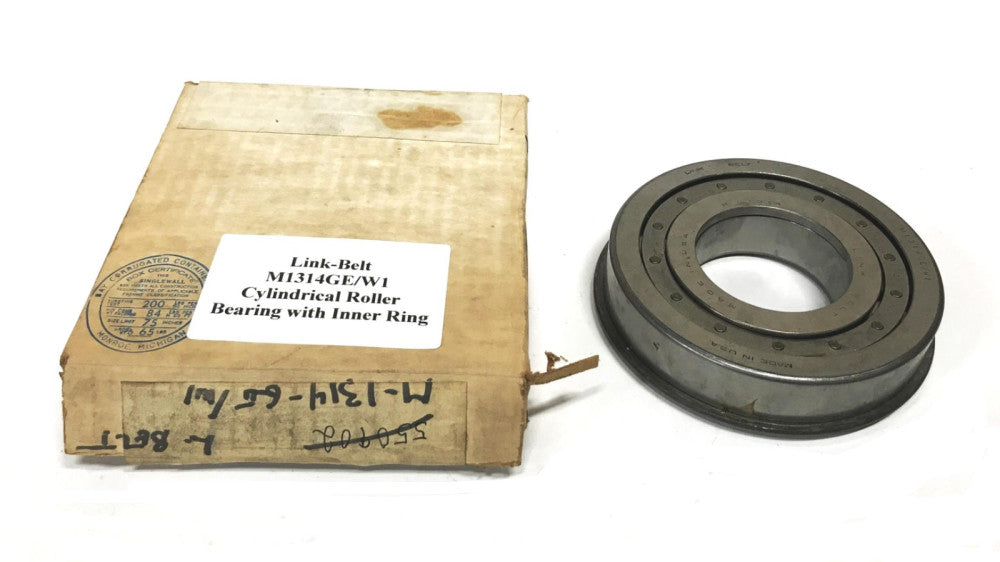 Link-Belt Cylindrical Roller Bearing with Inner Ring M1314GE/W1 NOS
