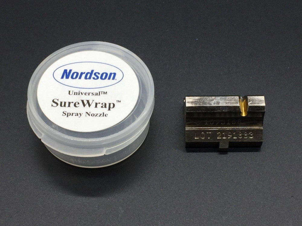 NEW NORDSON 1093168 UNIVERSAL SUREWRAP SPRAY NOZZLE