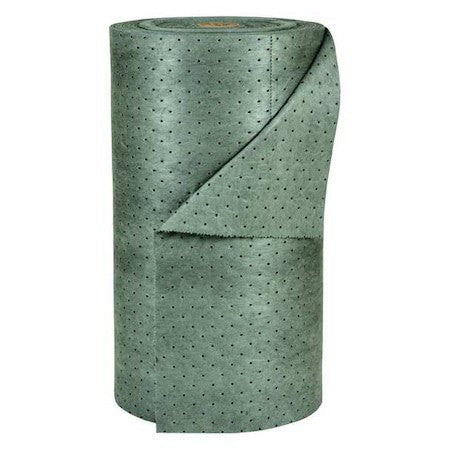 Brady Mro30 Sorbent Roll, Universal, 49 Gal Vol Absorbed Per Pkg, 30 In X 150