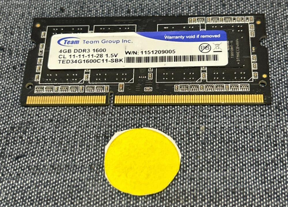 TEAM GROUP ELITE MEMORY MODULE 4GB DDR3 1600 1.5V