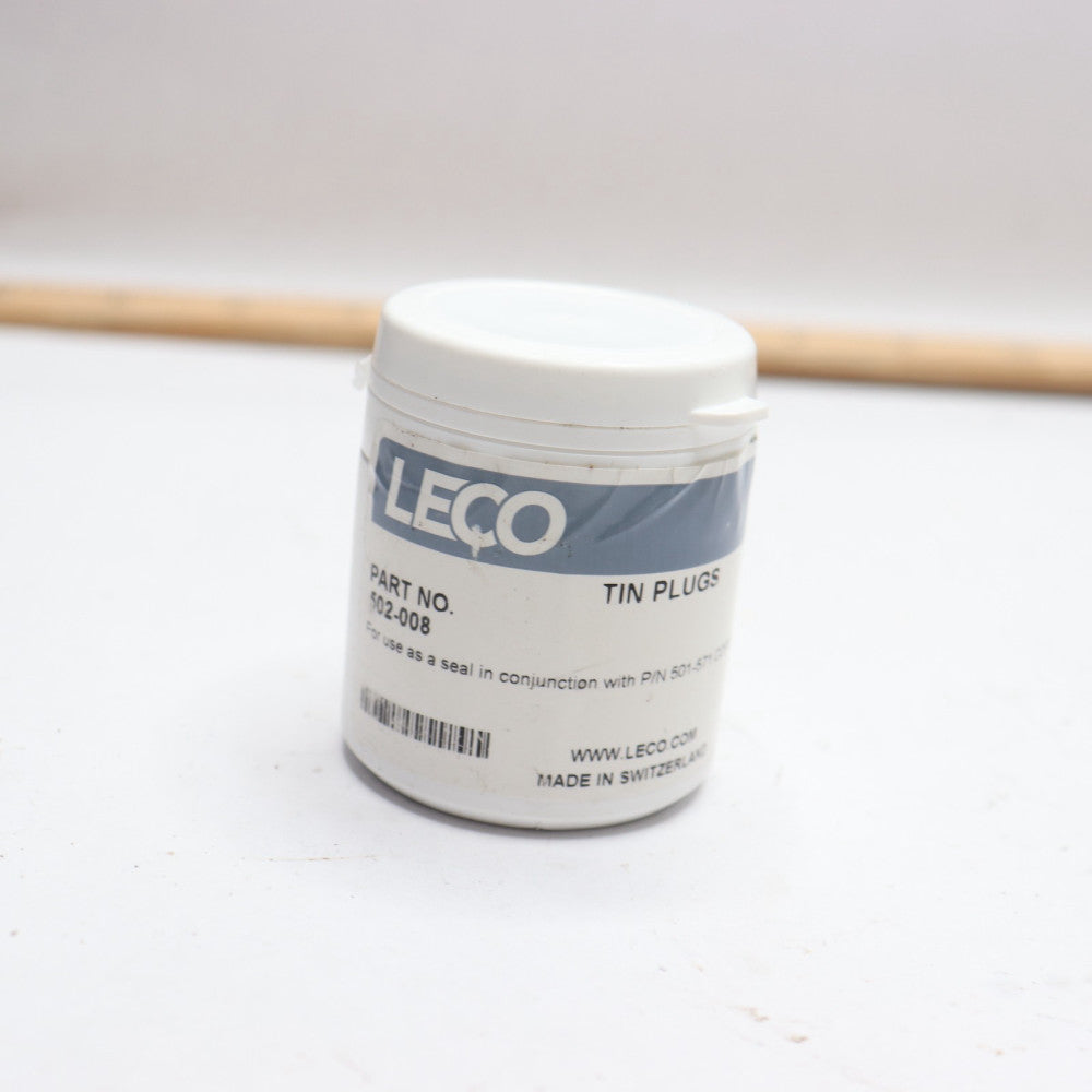 (100-Pk) Leco Tin Plugs Copper Capsules 502-008