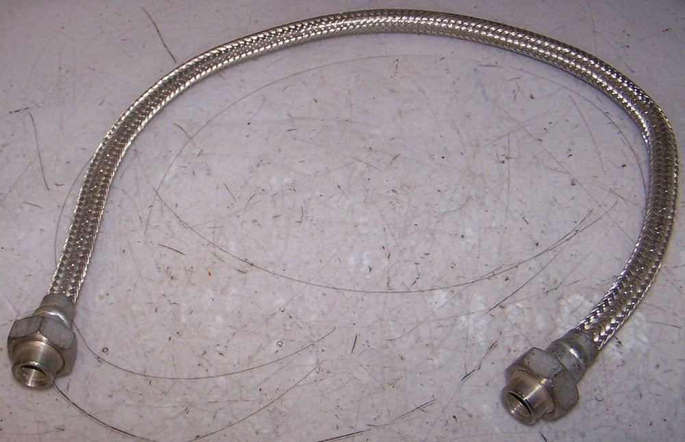 NEW 36" LONG 3/8" NPT 304 STAINLESS STEEL FLEXIBLE BRAIDED HOSE CLASS 150