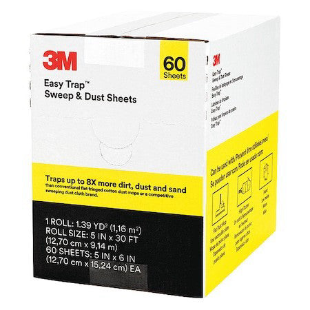 3M 59032W Easy Trap Duster Cloth 5" X 30 Ft.