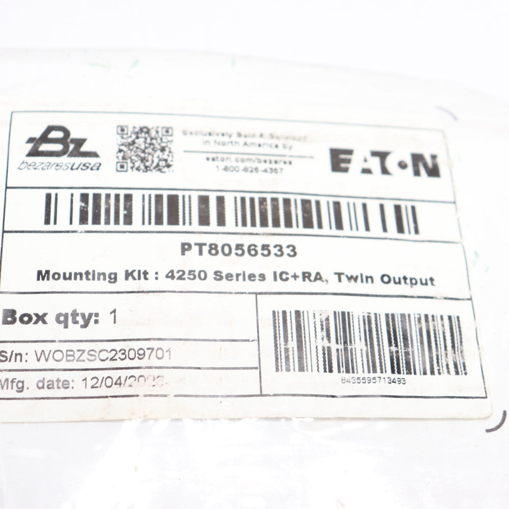 Eaton Mounting Kit IC+RA Twin output 4250 Series PT8056533