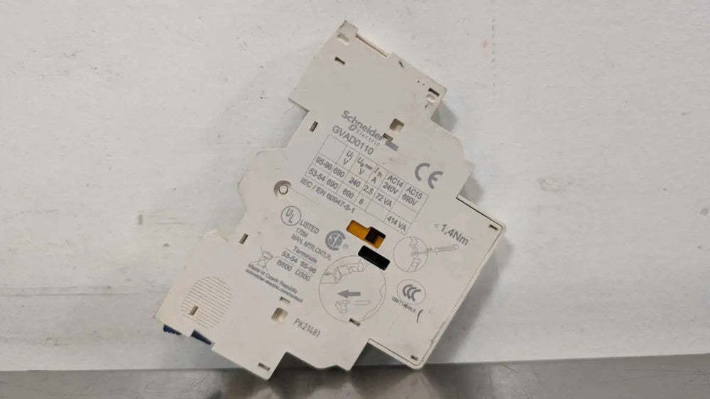 Schneider Electric GVAD0110 Auxiliary Contact